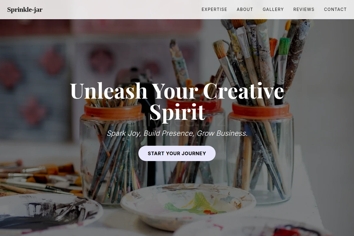 Sprinkle-jar Art Studio