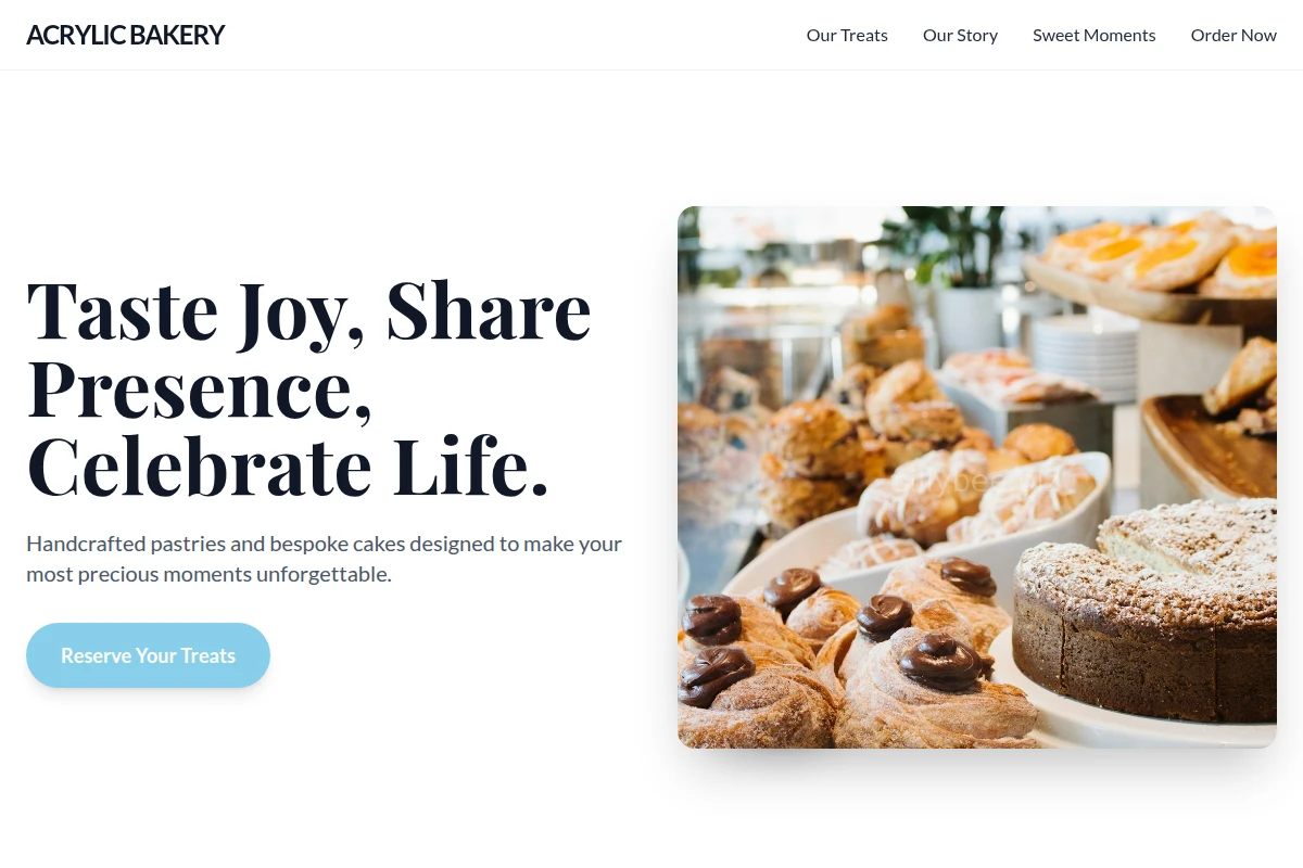 Acrylic Bakery
