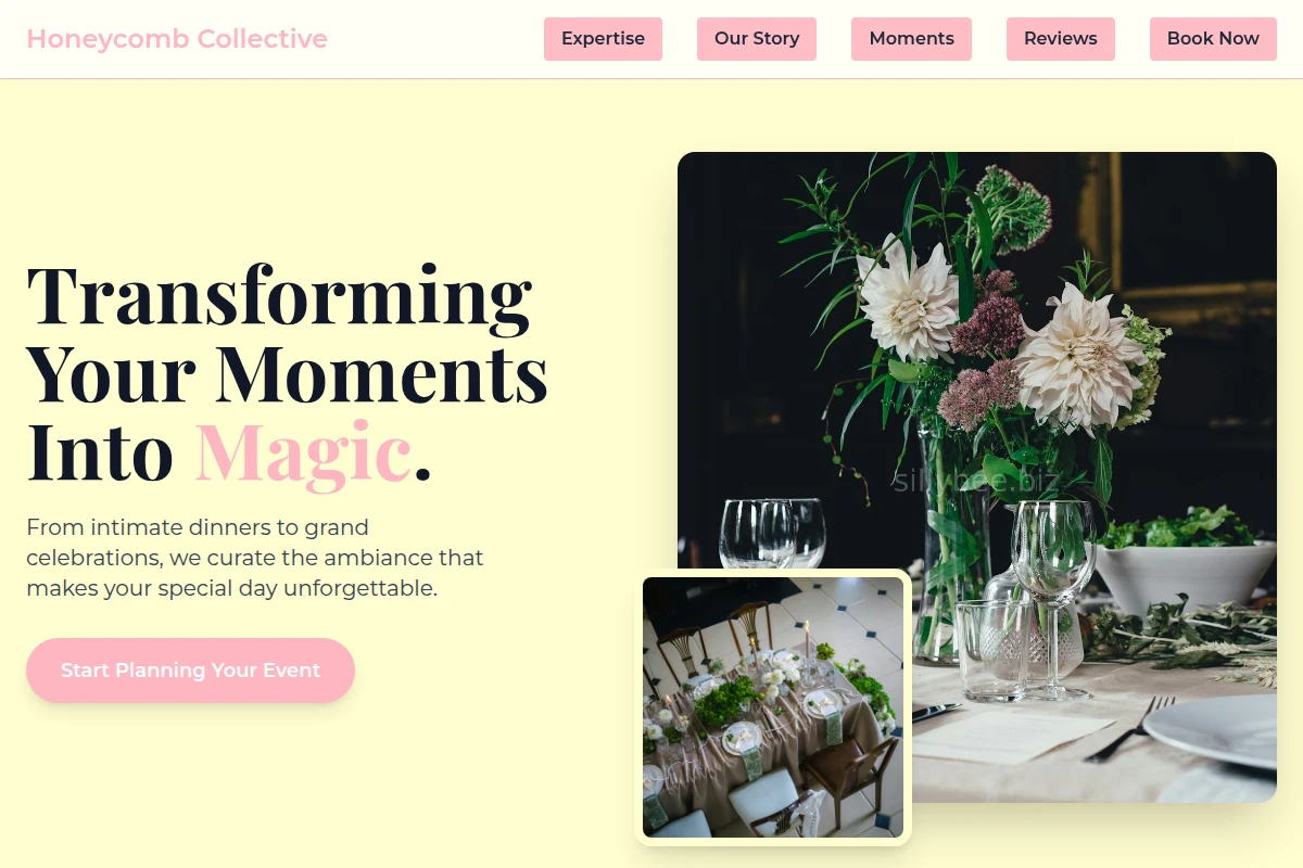 Confetti Event Decor